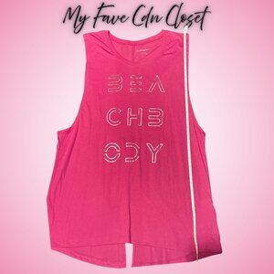 Fuchsia Pink Beach body Tank Top**Ladies XL